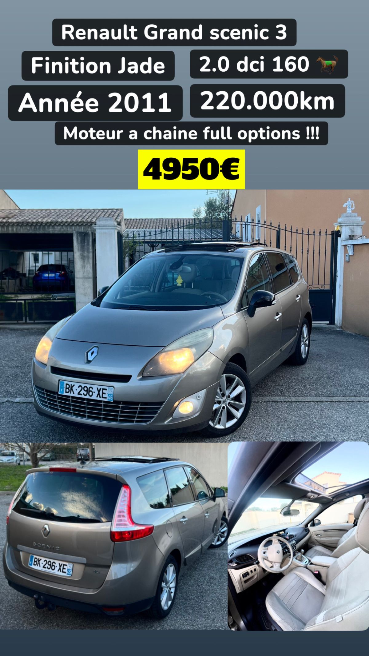 Grand Scénic 2.0 dci 160cv full