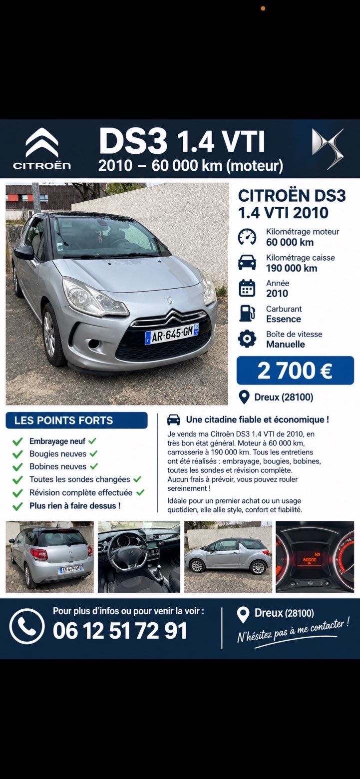 ds3 1.4 vti ras
