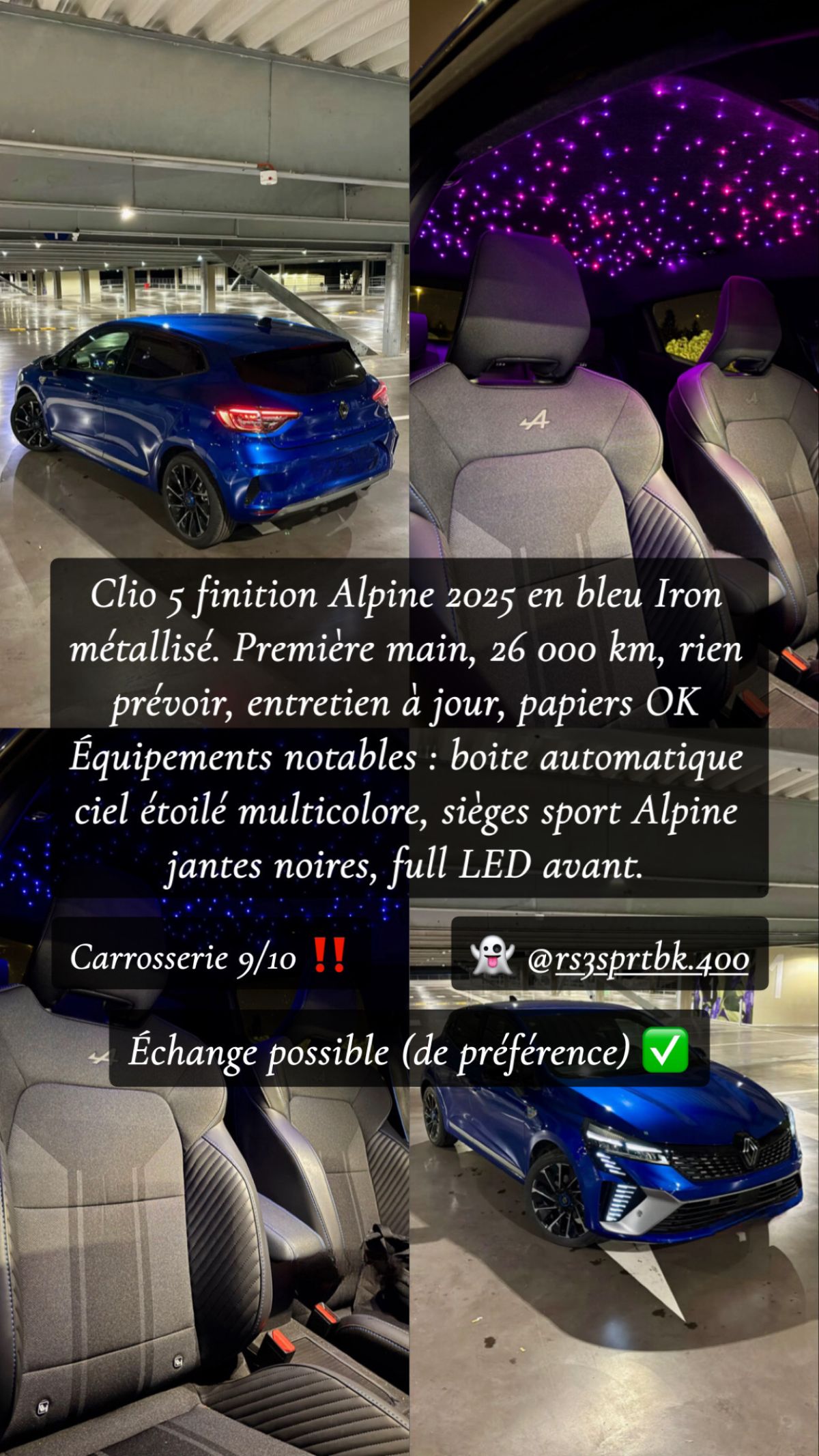 Clio 5 Esprit Alpine 2025