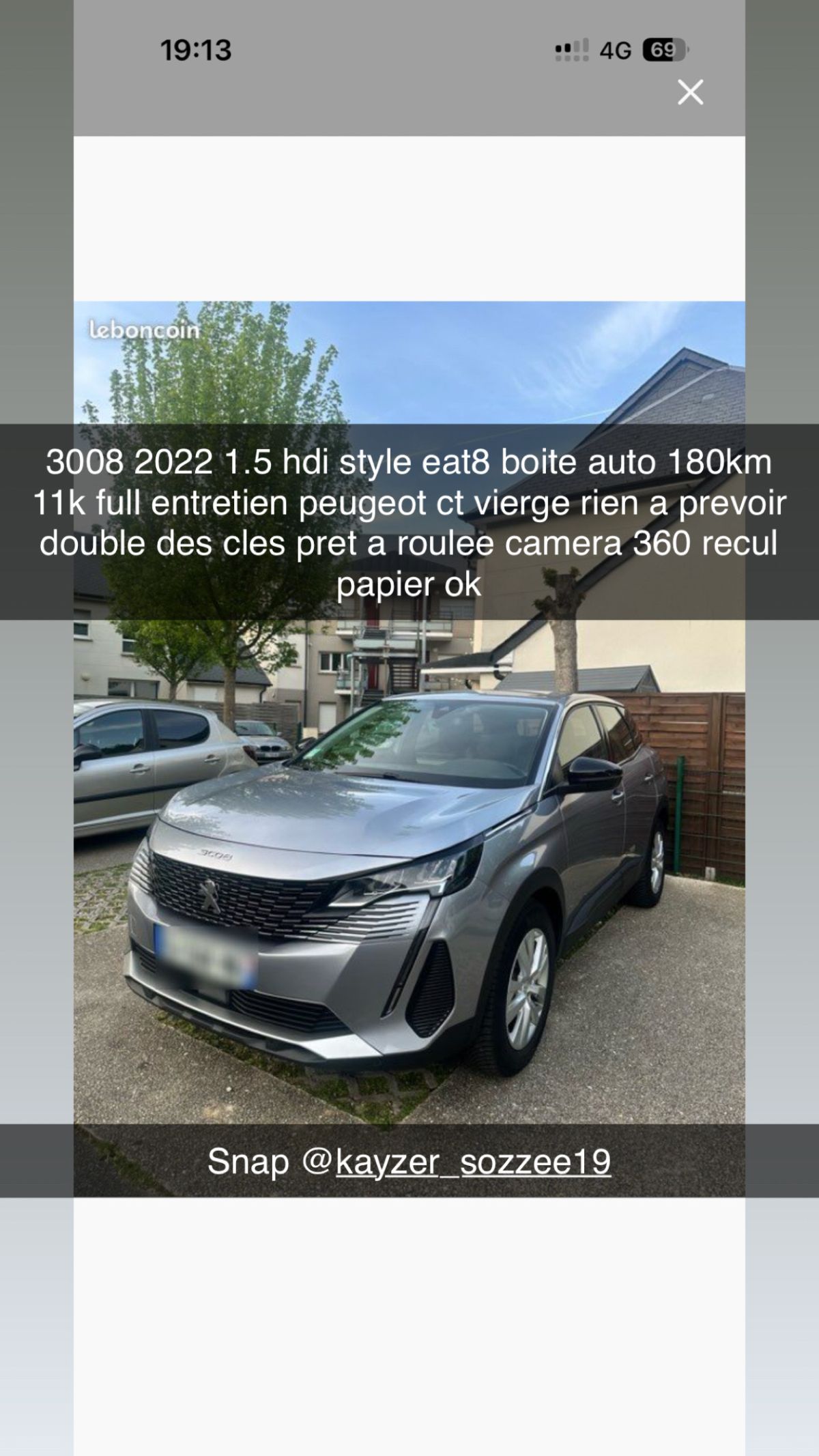 Photo de 3008 eat8 1.5 hdi 130 boite auto style