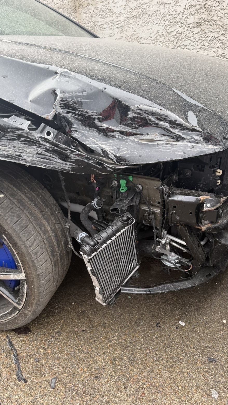 golf R 8.5 akra full 2000km accidenté