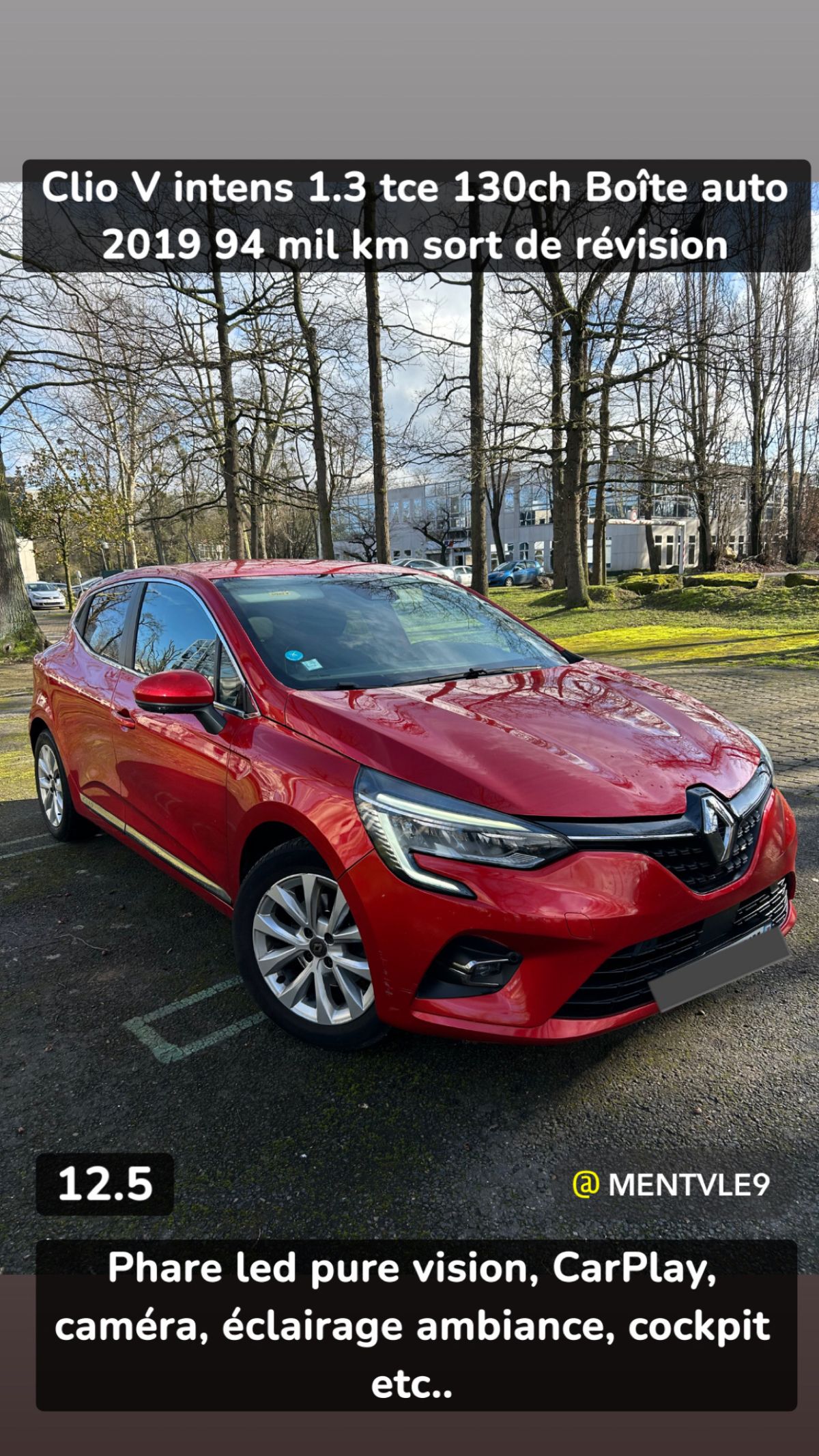 Clio 5 Intense 1.3tce 130ch