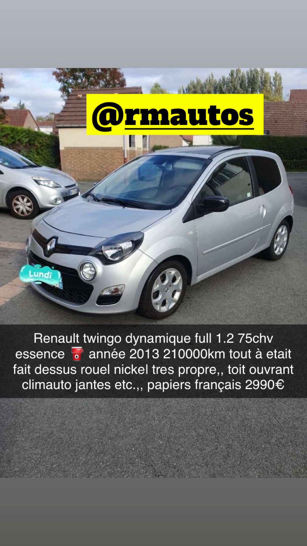Renault twingo 1.2 75chv full dynamique