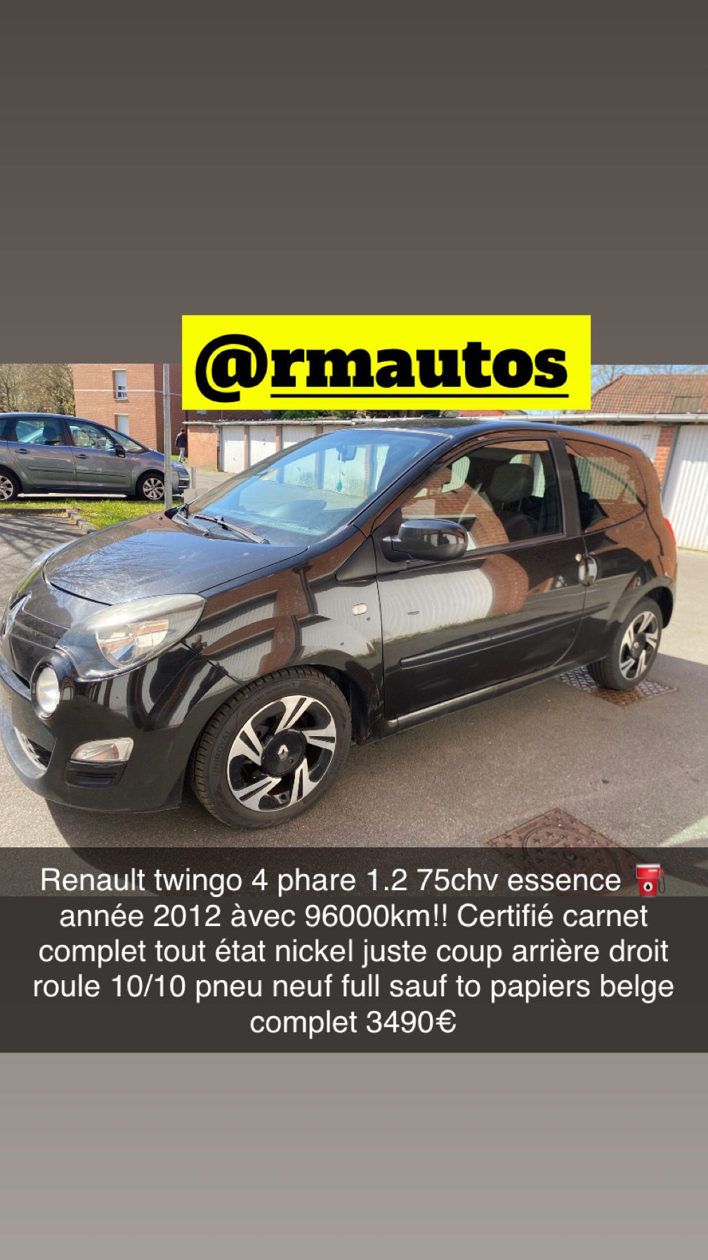 Renault twingo 1.2 75chv 2012 96000km full