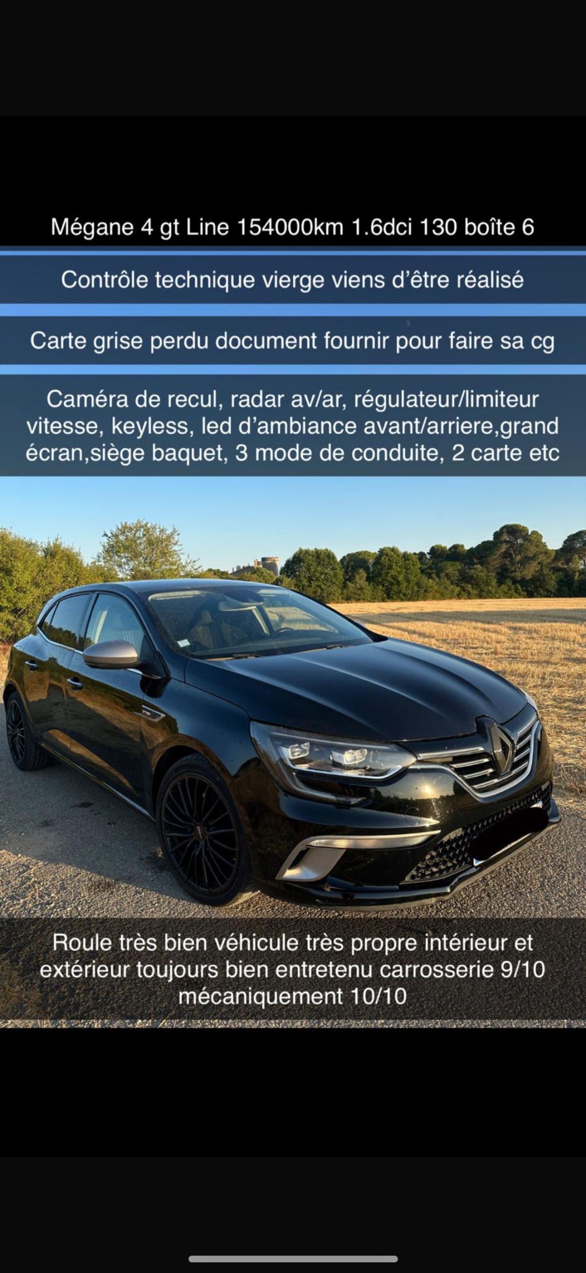 Mégane 4 gt Line