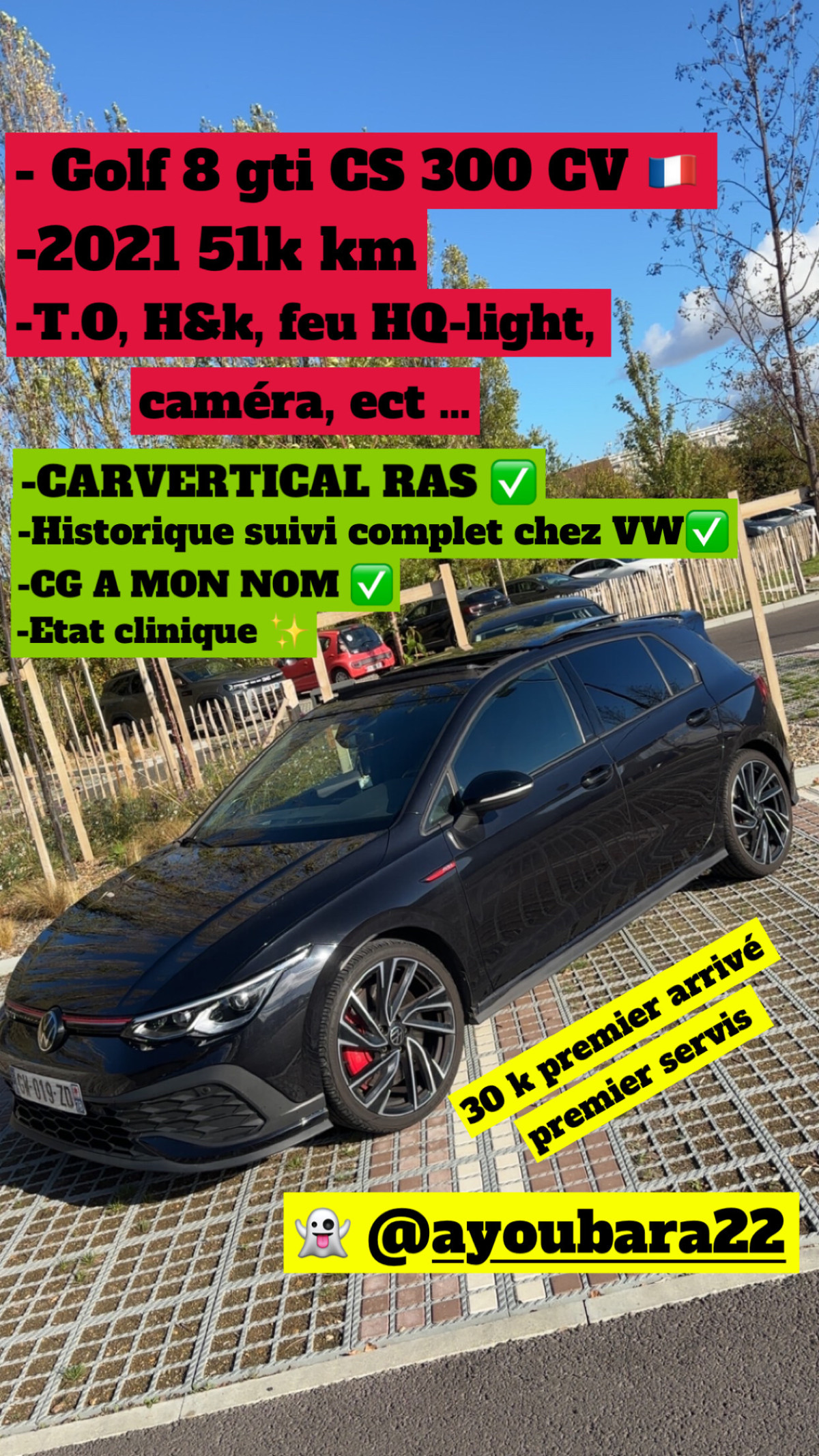 Photo de Golf 8 gti CLUBSPORT