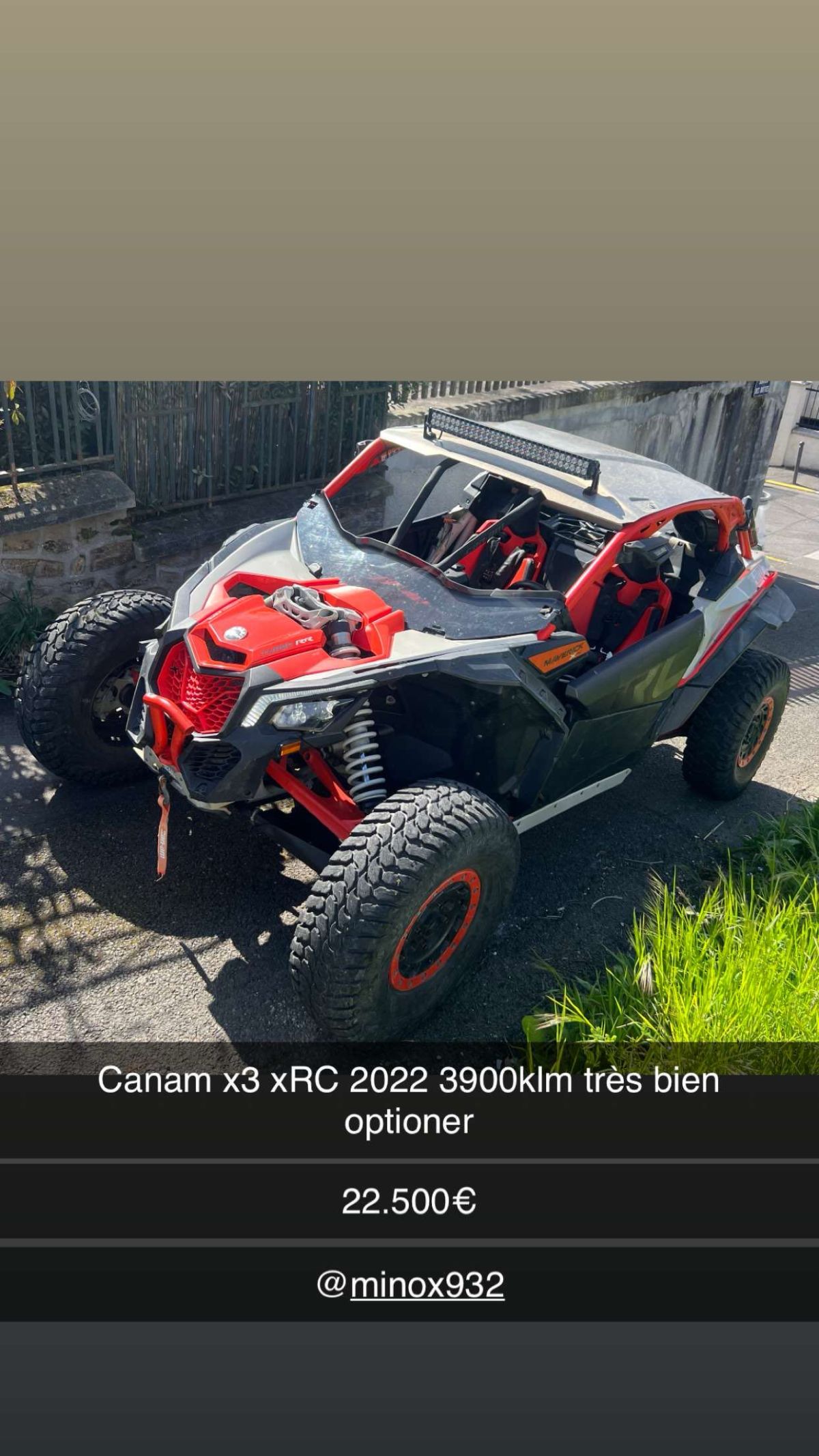 canam x3 x RC turbo RR 2022