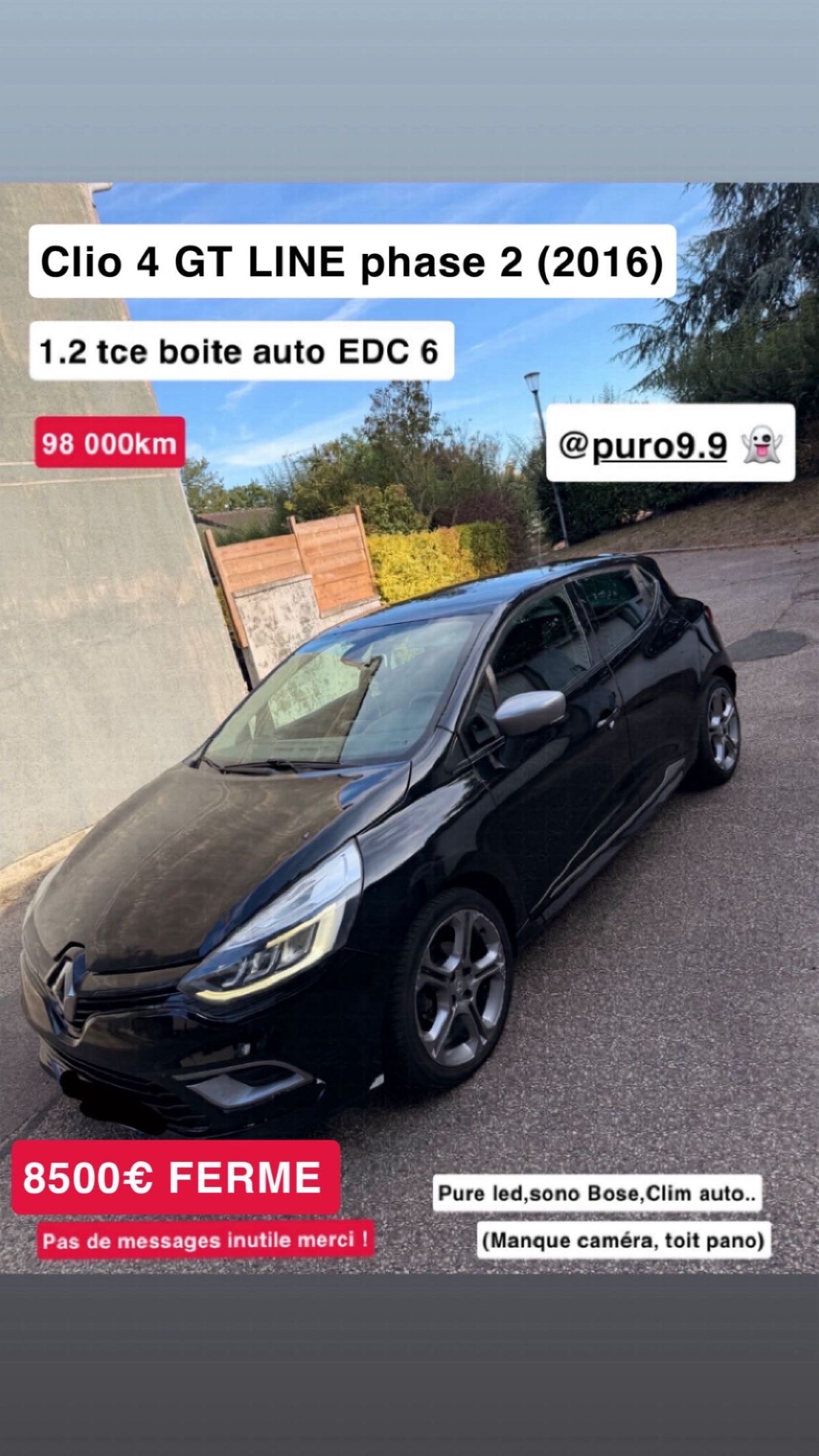 clio 4 gt line