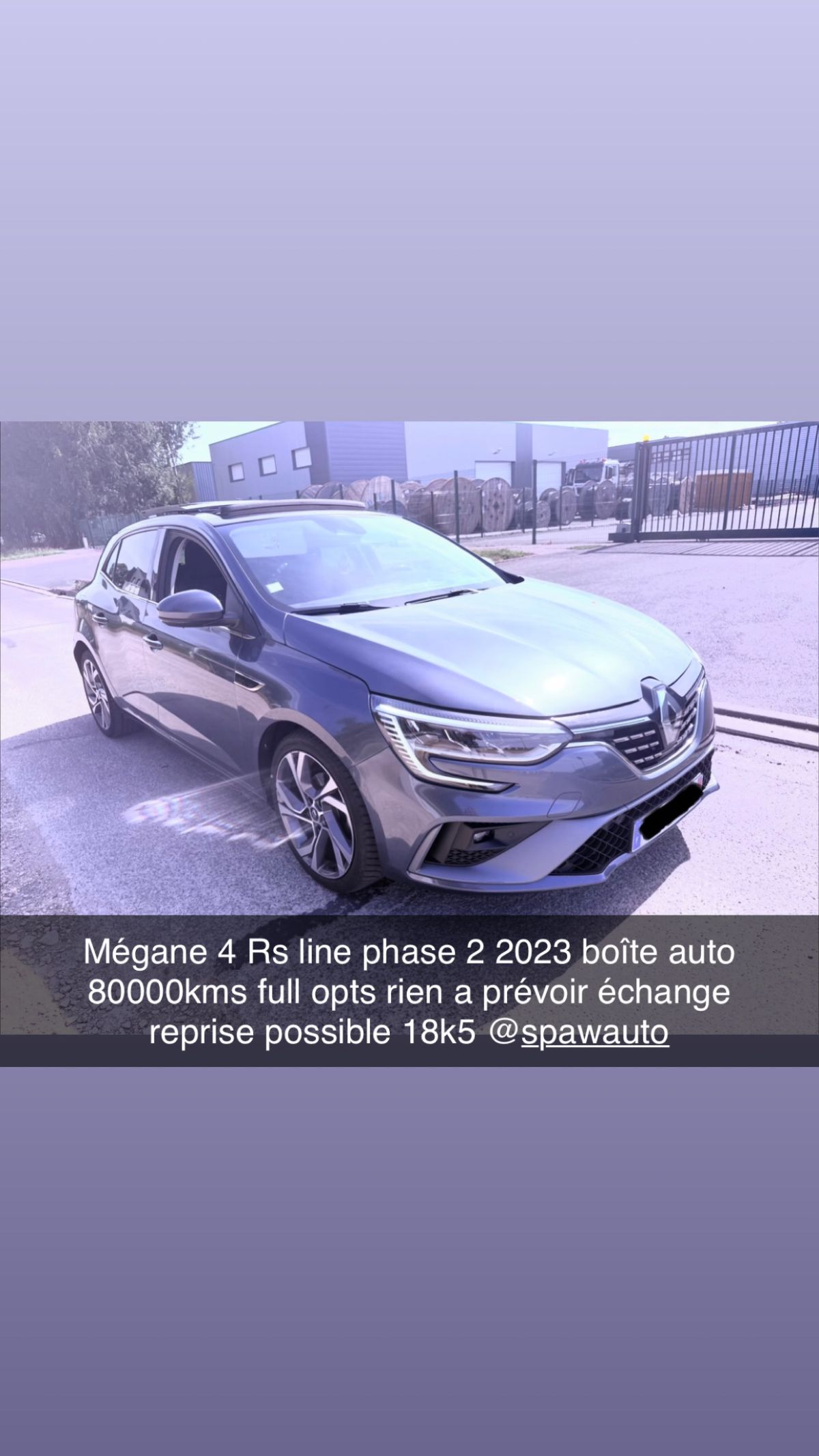 Mégane 4 Rs line phase 2