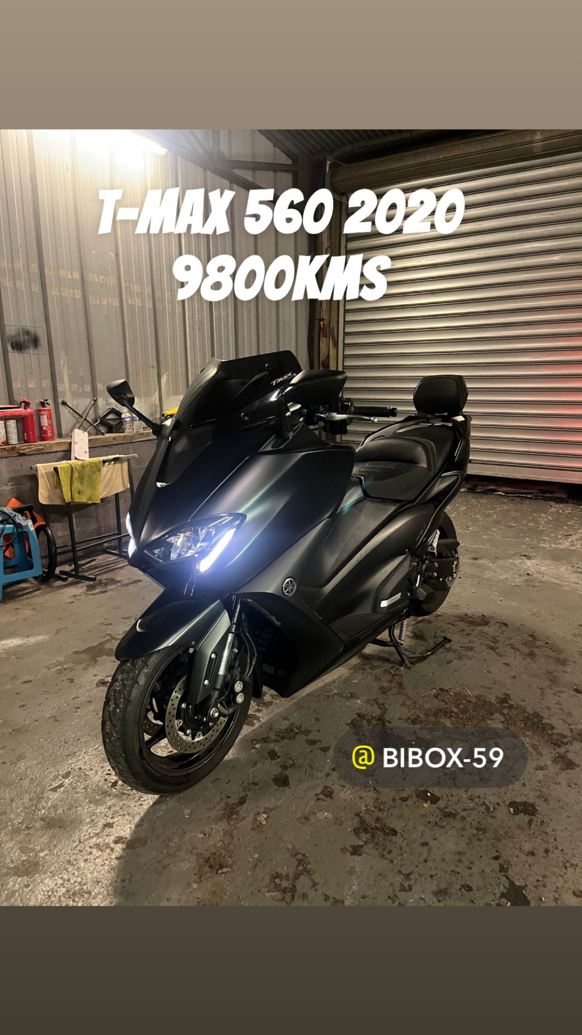 Yamaha t-max 560 2020 9800kms