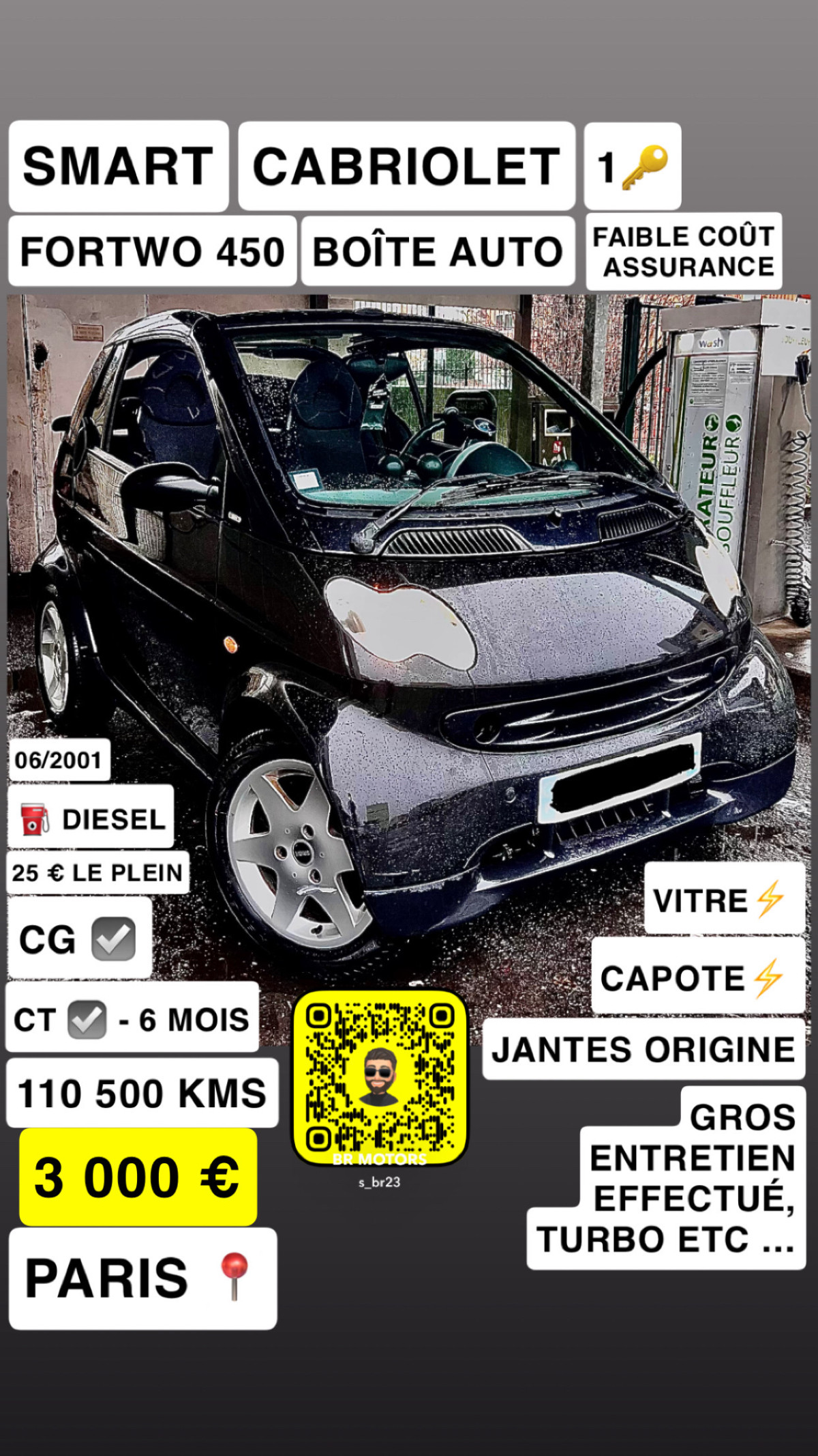 Smart Fortwo Cabriolet Diesel