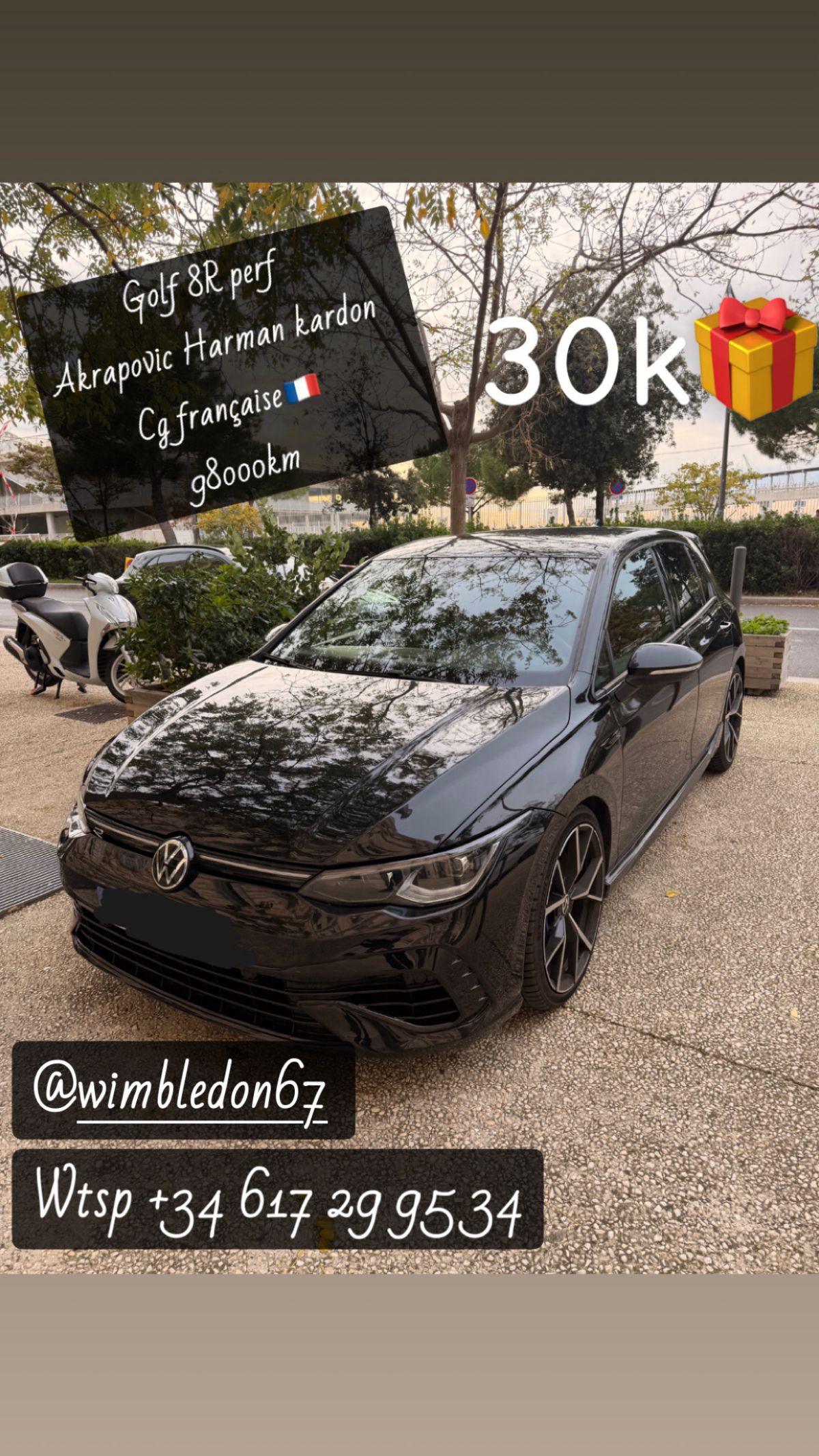 Golf 8 r Akrapovic cg🇫🇷