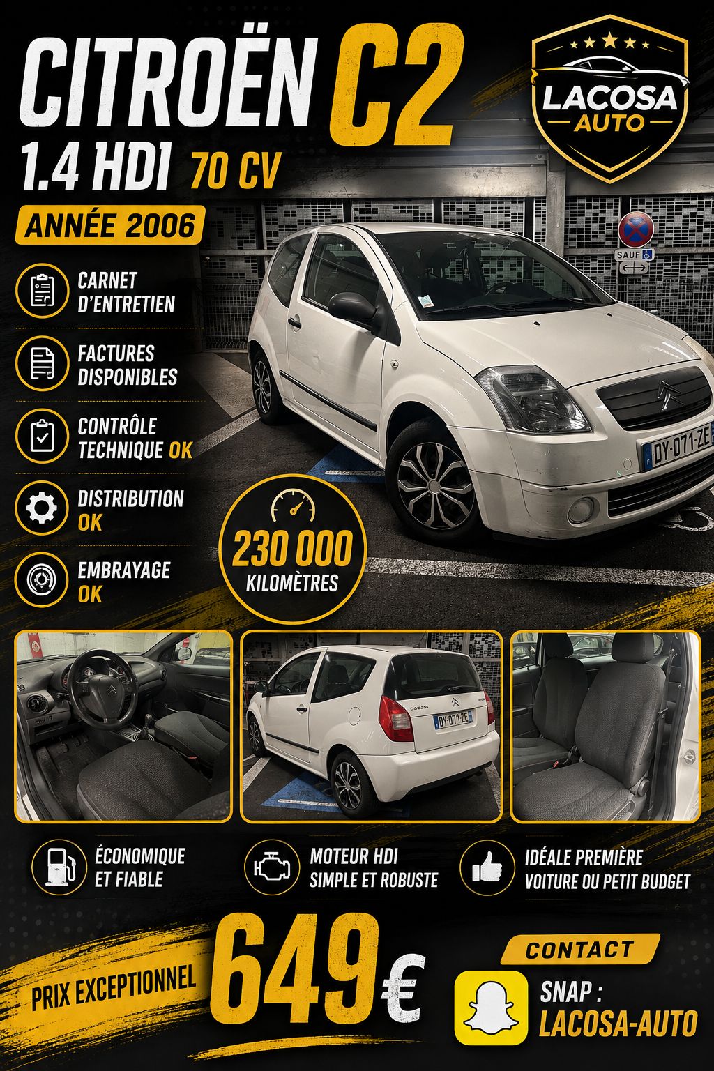 CITROEN C2 1.4 HDI