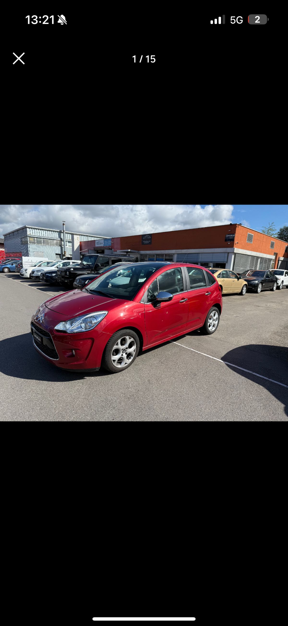 Citroën C3 II 1.4 90ch 2012 106km accidentée CH ESG5