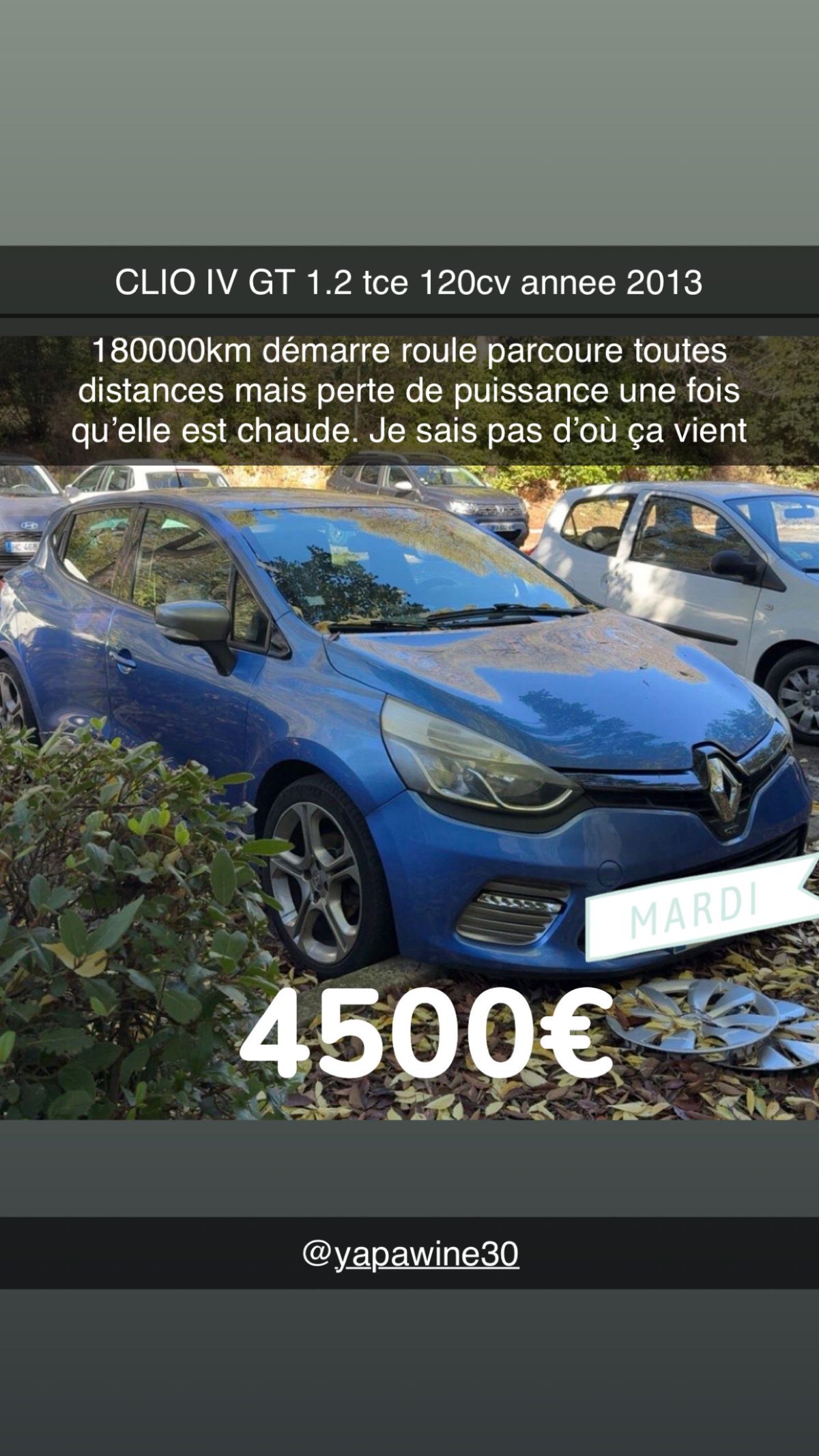 CLIO IV GT 1.2 tce