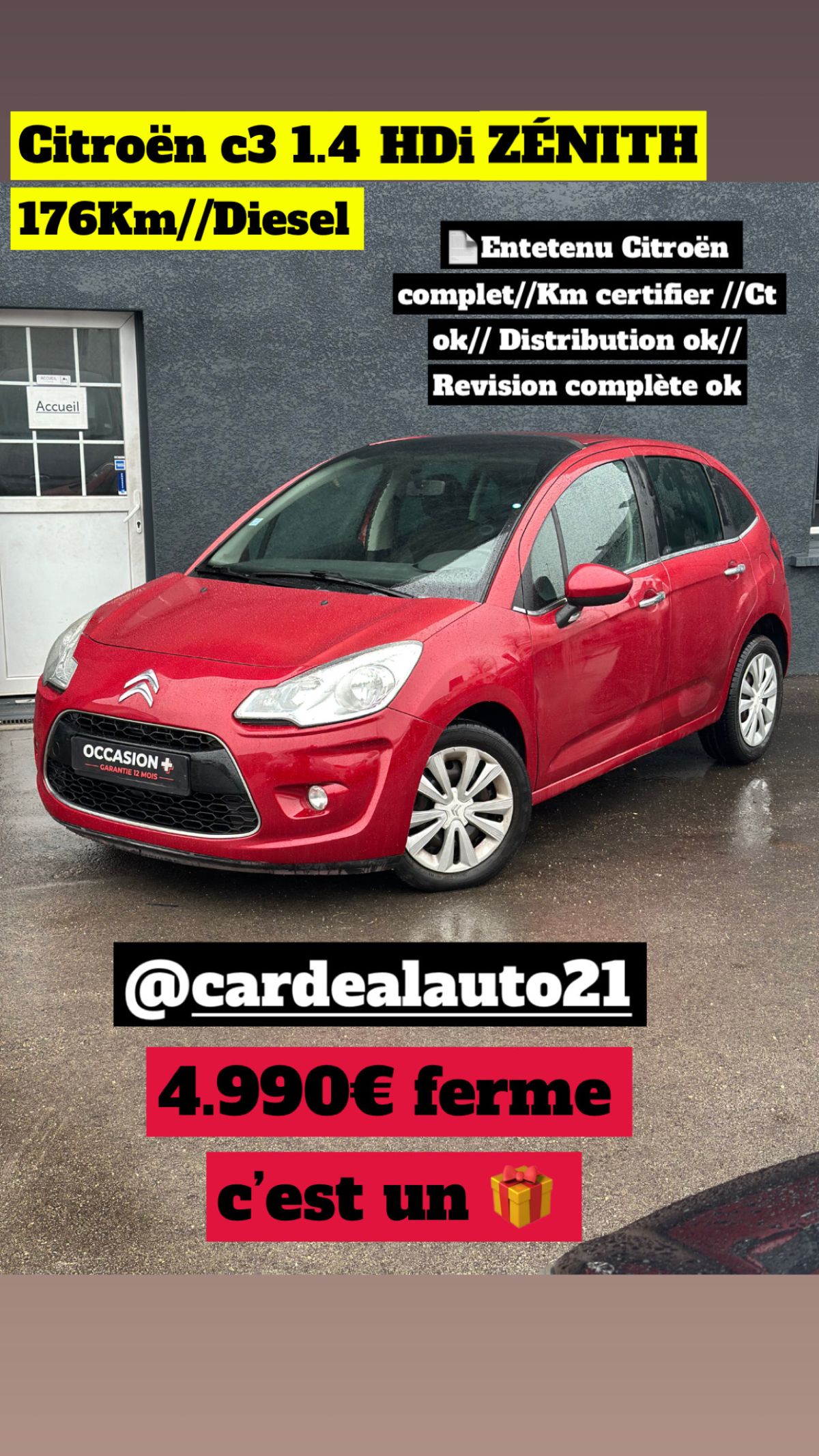 Citroën C3 1.4 HDi Zénith