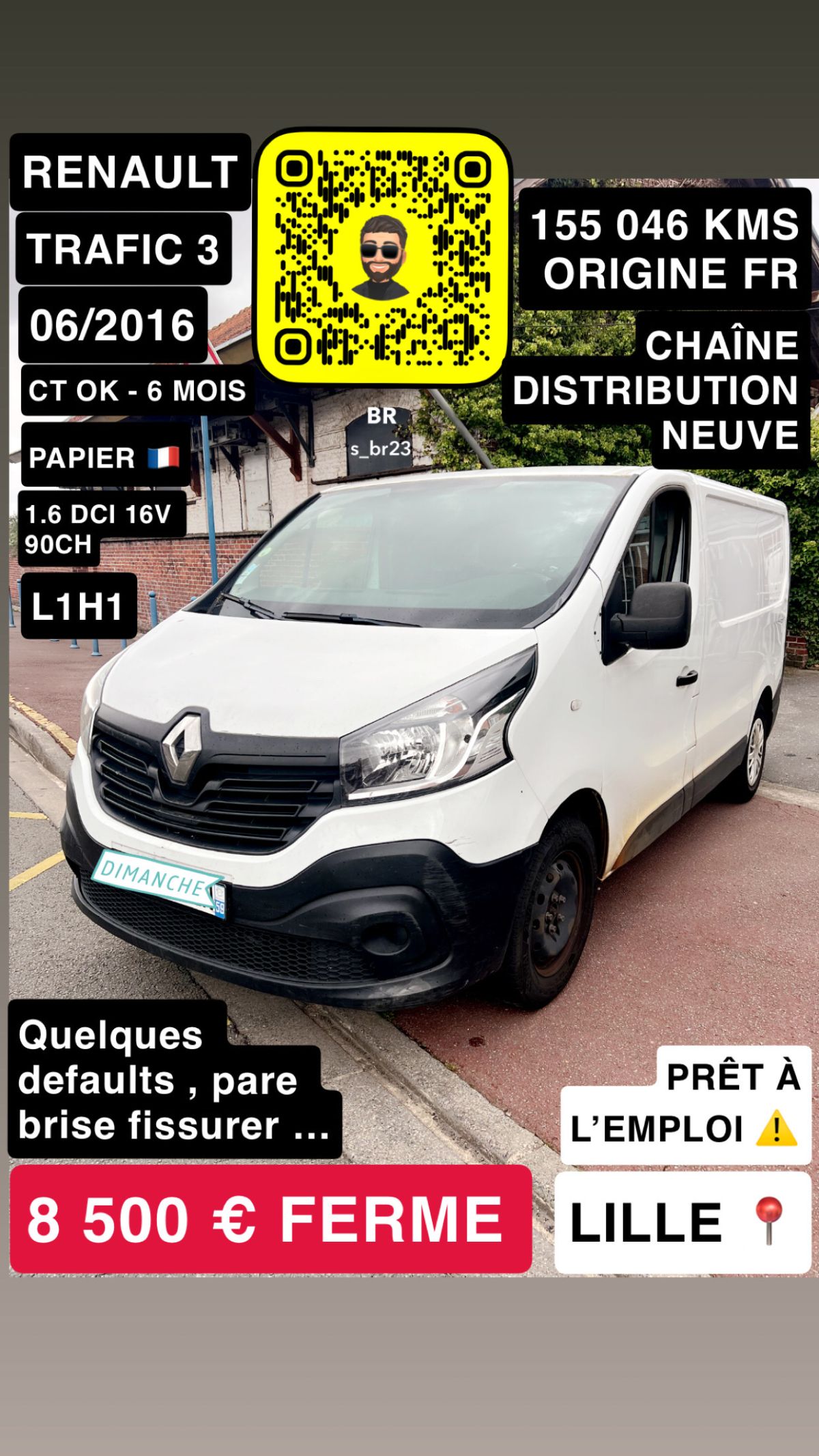 RENAULT TRAFIC III DCI 90