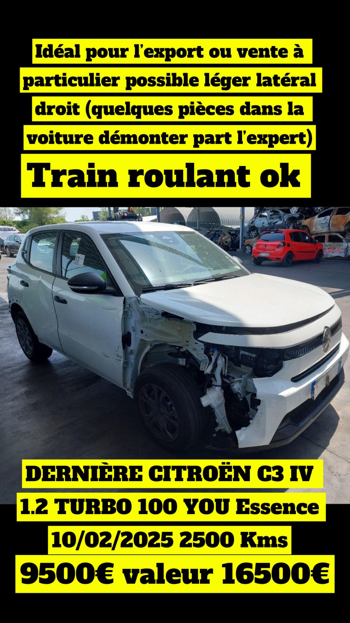 CitroenC3 IV 1.2 PURETECH 100 YOU