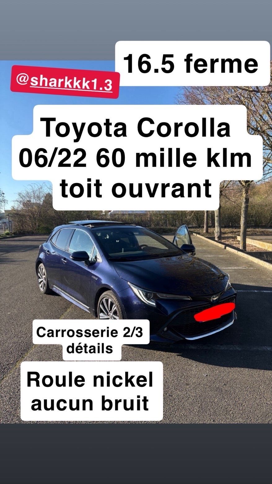 Toyota Corolla Édition Design