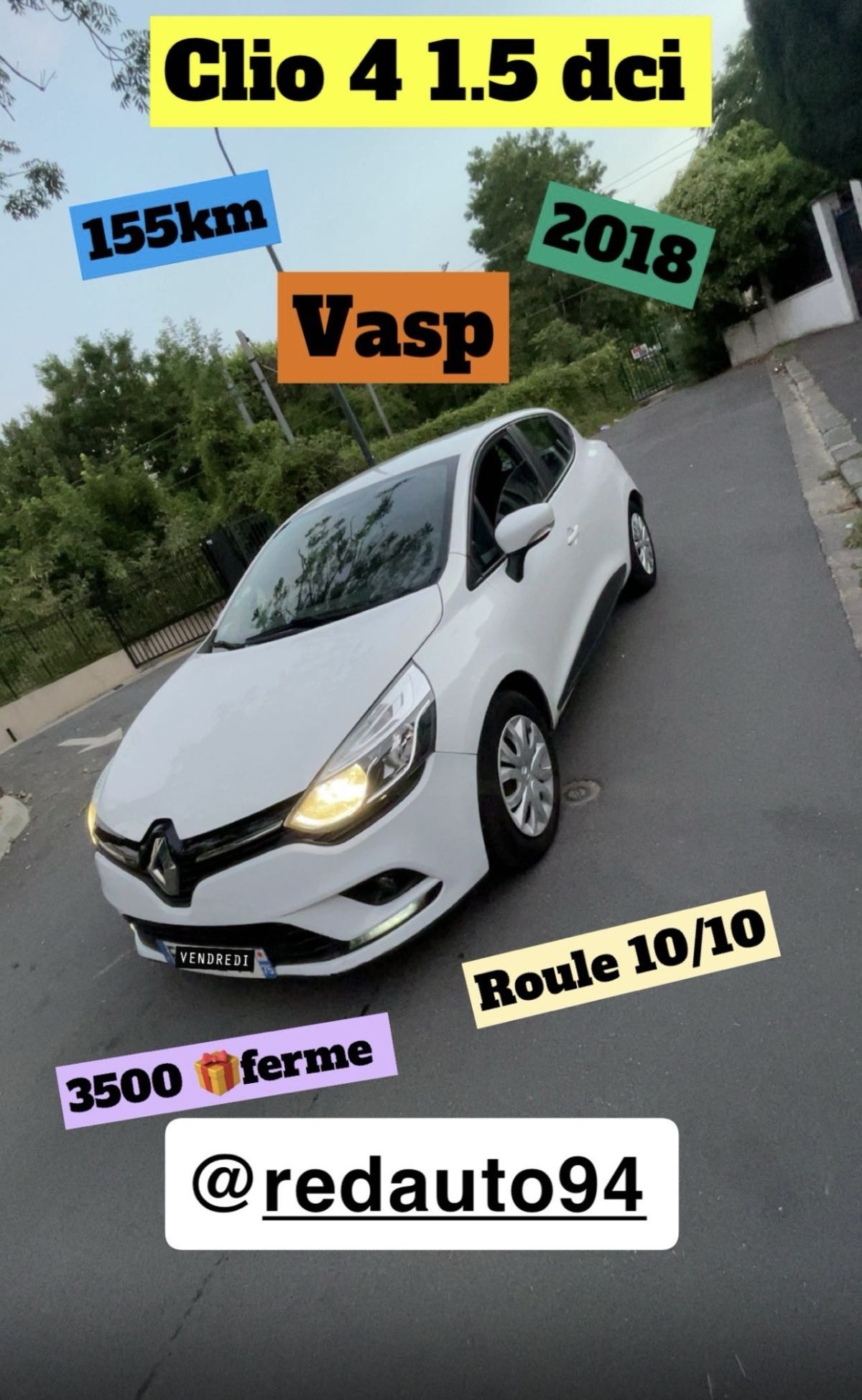 Renault Clio 4 1.5 dci 75 2018 155000 km