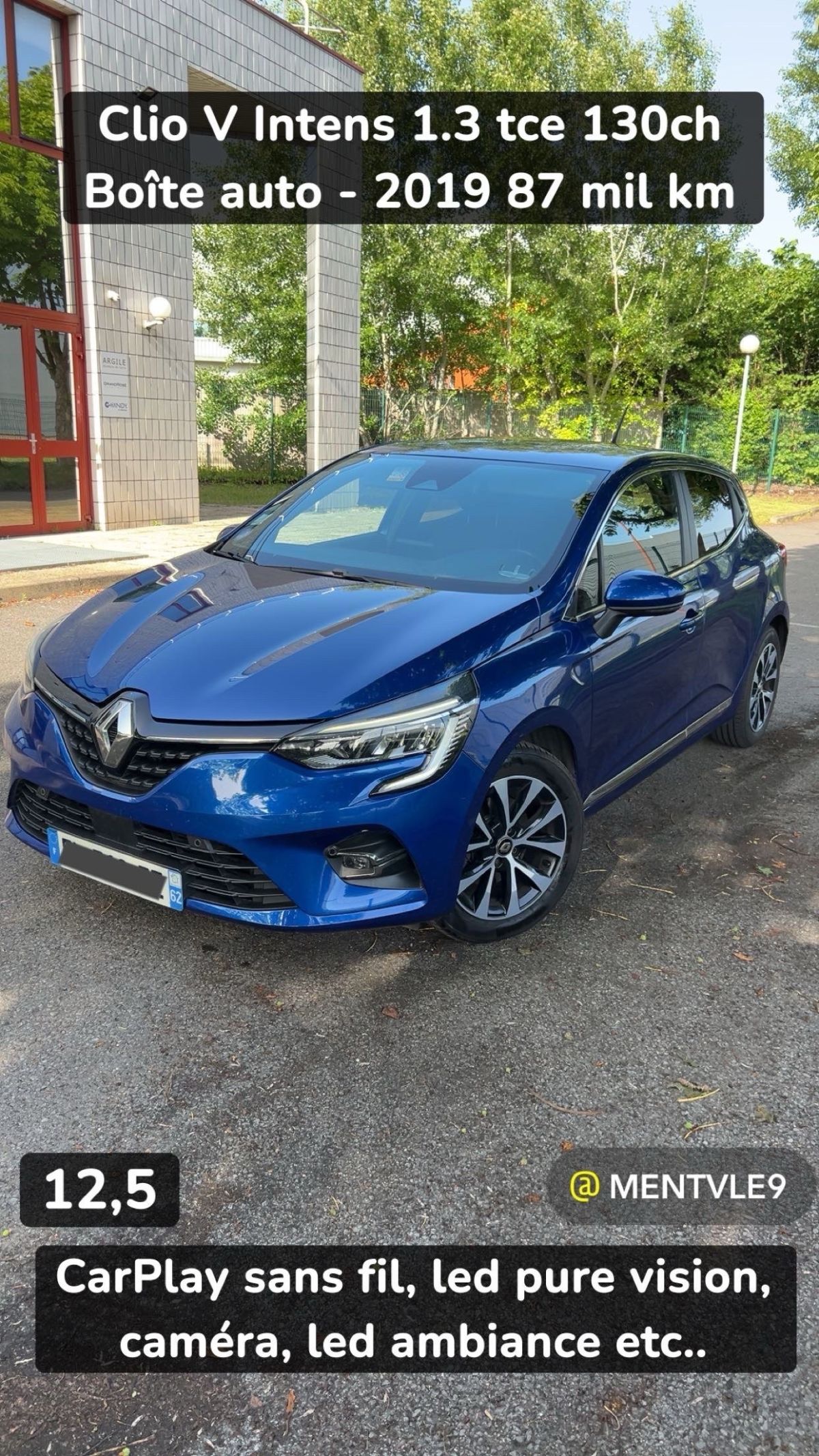 Clio 5 Intens 1.3 tce 130ch
