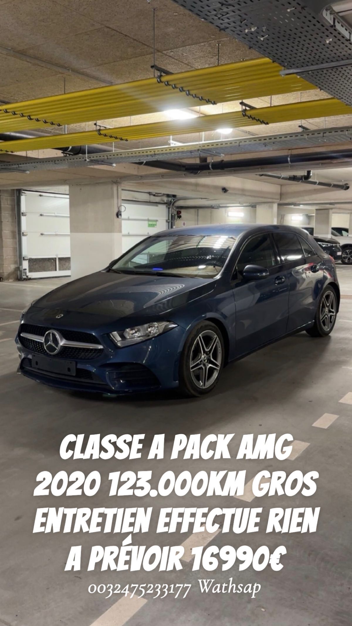classe A pack Amg 180D 2020 123.000km