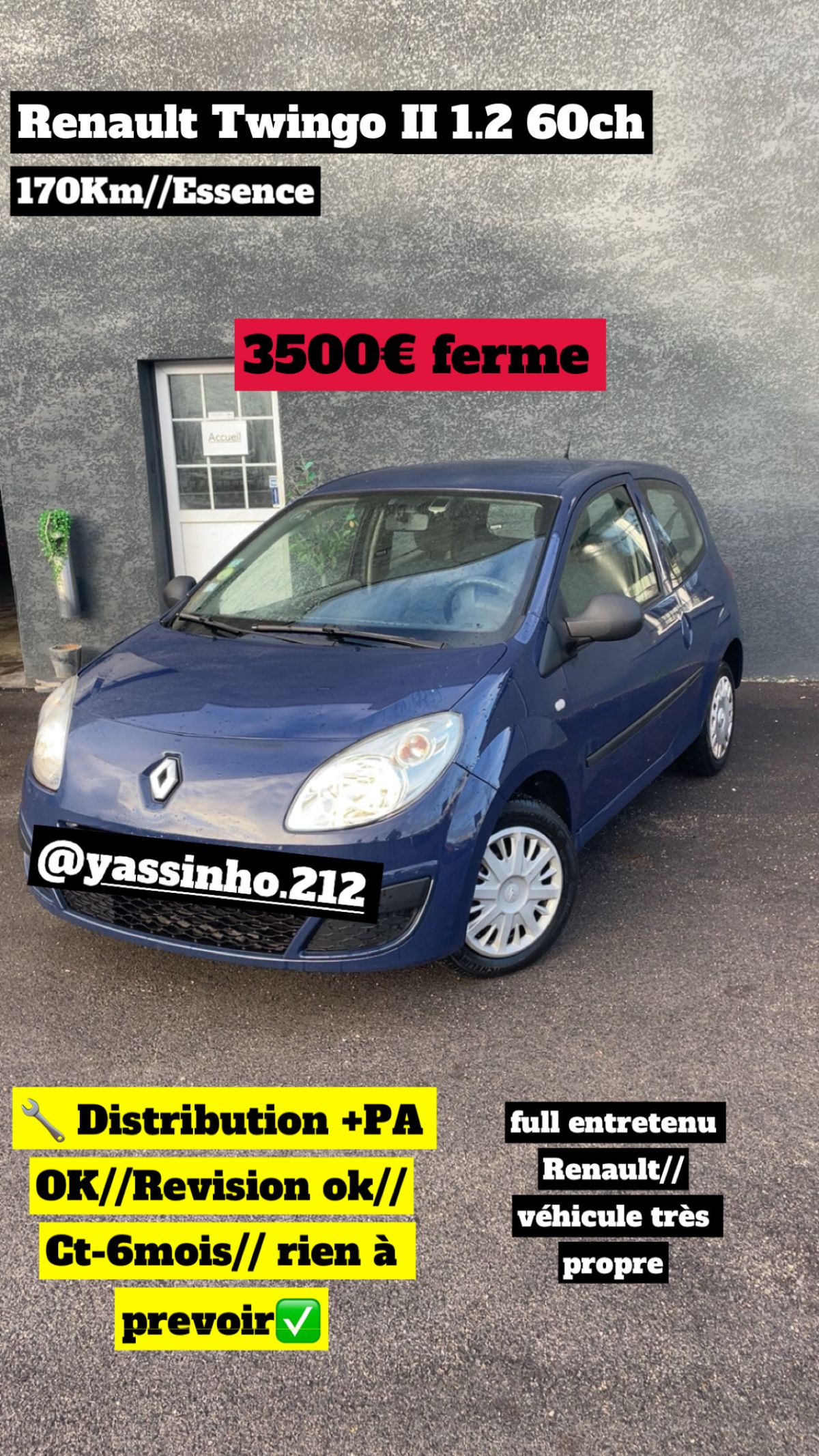 Renault Twingo 1.2 authentique