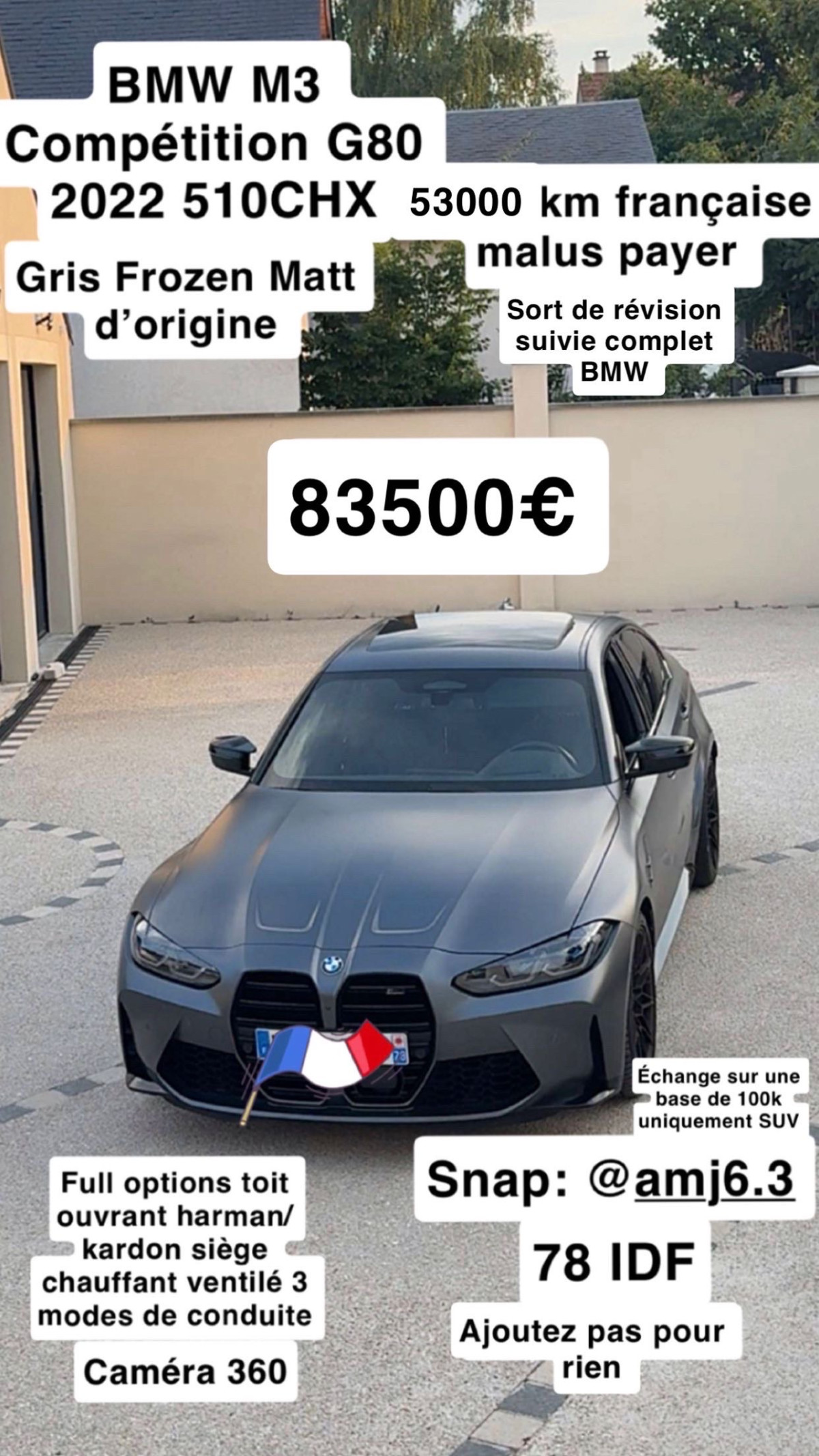 BMW M3 compétition