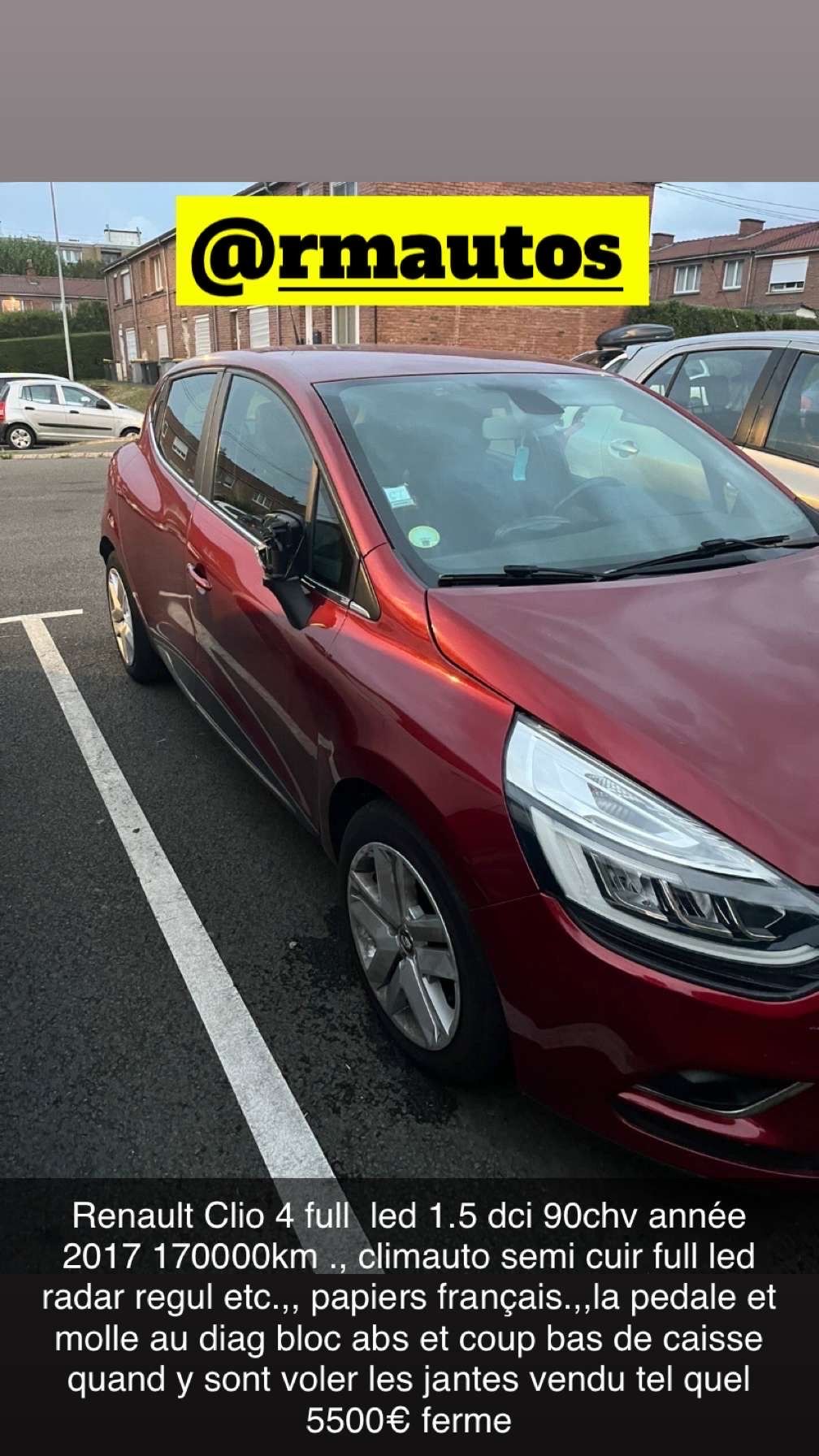 Renault clio 4 full led 1.5 dci 2017