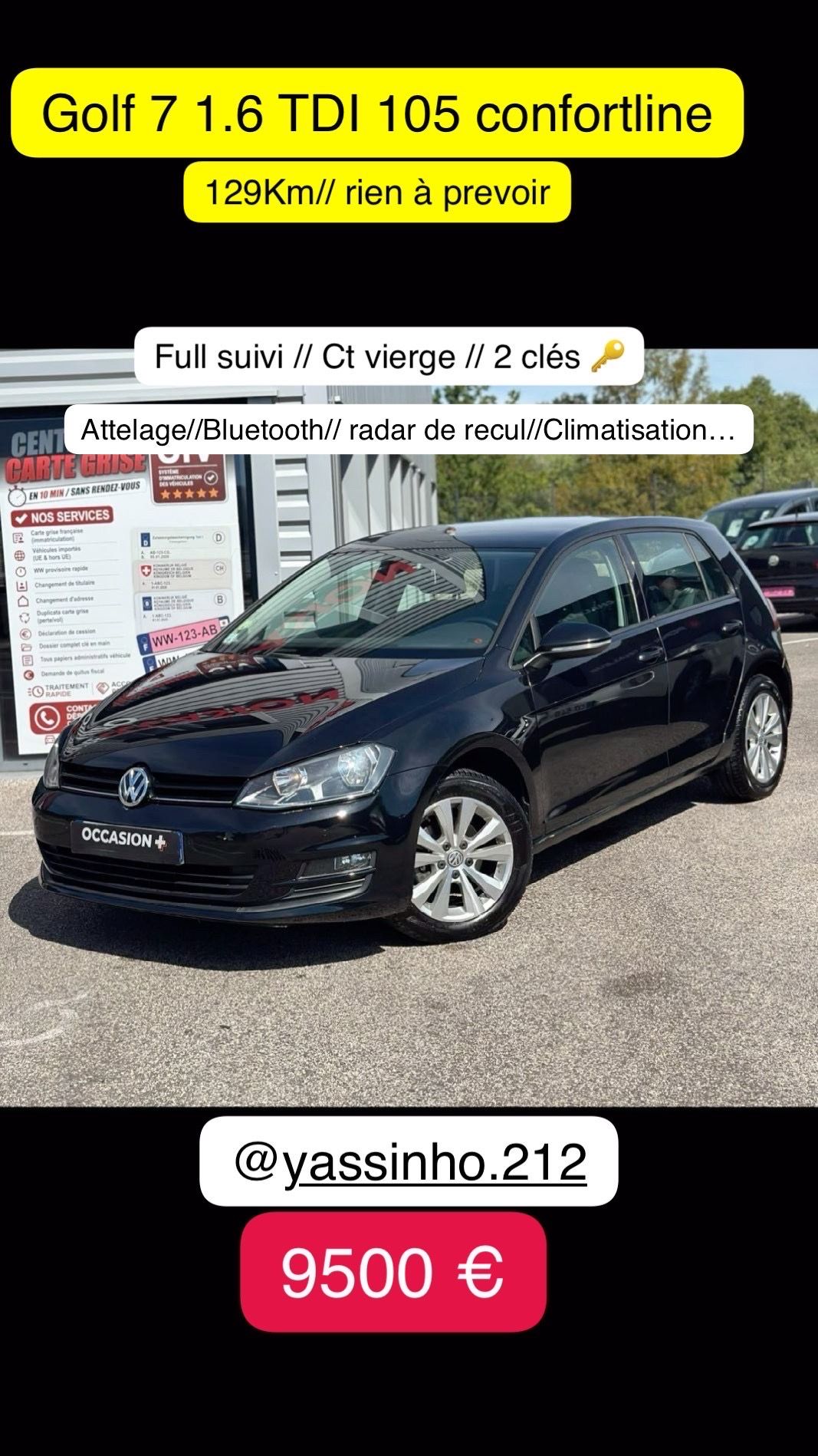 VOLKSWAGEN GOLF 1.6 TDI 105