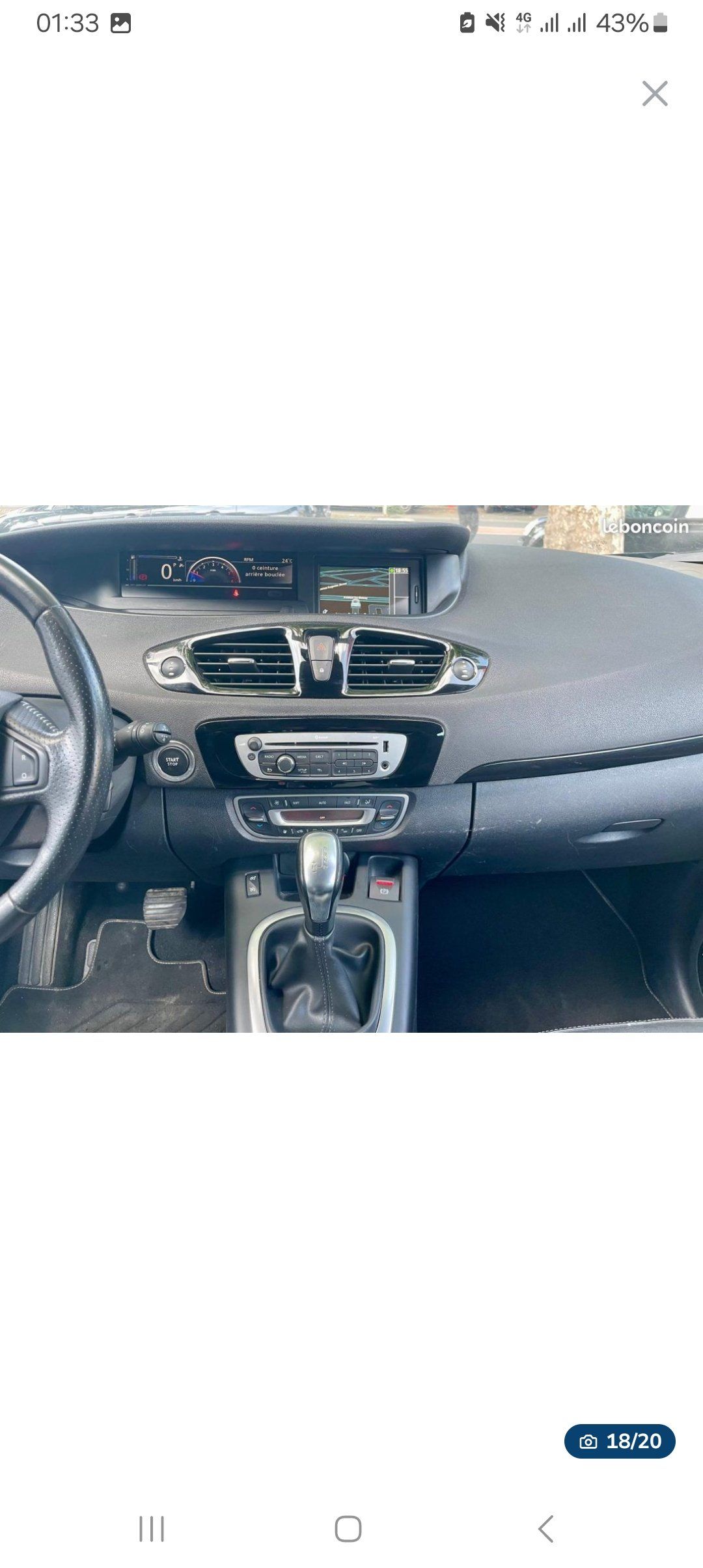 SCENIC BOSE 1.5 DCI FULL