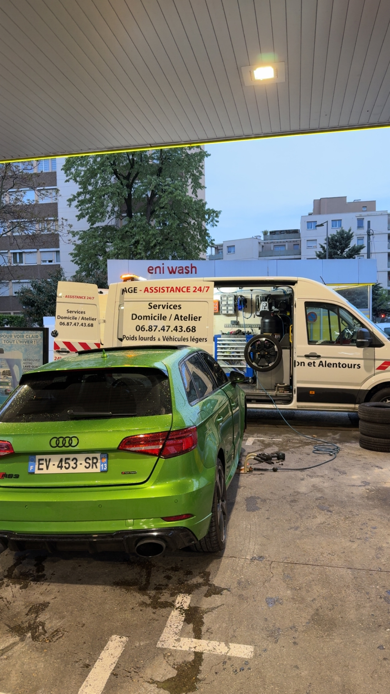 remplacement de pneu a domicile 24/24 7/7