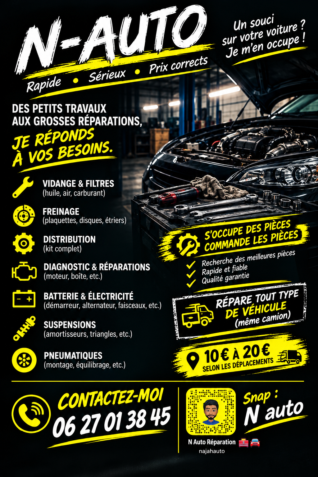 mécanicien automobile