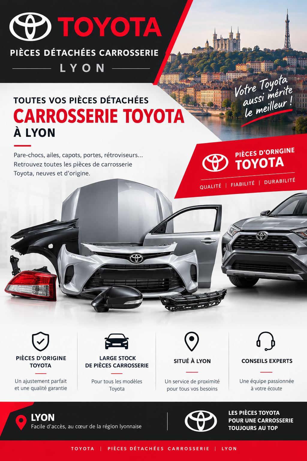 piece automobile Toyota
