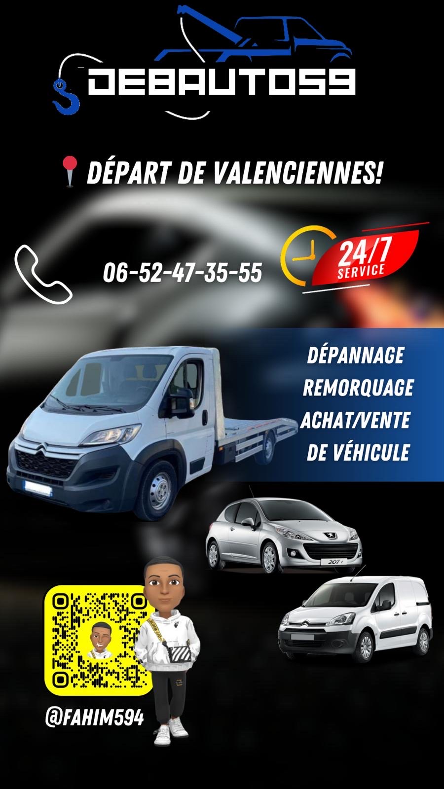 dépannage remorquage VL et utilitaire